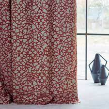 William morris was without doubt the most influential of all arts and crafts designers. Curtain Fabric Rosetta Creation Baumann Patterned Linen Acrylic