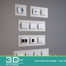 Nice 22 Electrical Sockets And Switches 3d Model Free Download Download Here Http 3dmili Com Technology Electrical Sockets And Switches 22 Electrical Socket