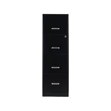 Filing cabinets are very important for those of us who are organized, who pay the bills, and who file the taxes. Staples 4 Drawer Vertical File Cabinet Locking Letter Black 18 D 52152 16883 52152 Target
