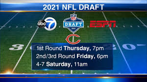 The 2021 nfl draft will take place in cleveland, with the first round on april 29. Bte8jgi0mglprm