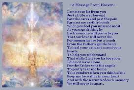 Image Detail For Grandfather In Heaven Poem Submited Images Messages From Heaven Poem For My Mom Heaven Poems
