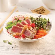Poke Bowl Au Thon Sauce Thaie Epicee Je Cuisine Recipe Poke Bowl Asian Recipes Food