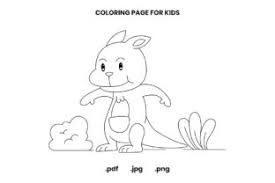 Beautiful kangaroos coloring page to print and color. Kangaroo Coloring Page For Kids Graphic By Doridodesign Creative Fabrica