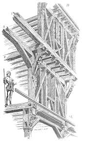 Charpente Wikiwand Charpente Charpente Bois Dessin Architecture