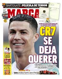 Cristiano ronaldo dos santos aveiro. Today S Spanish Papers Cristiano Ronaldo Wants Real Madrid Return And Lionel Messi S Contract Latest At Barcelona Football Espana