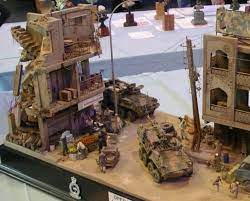 pin en diorama