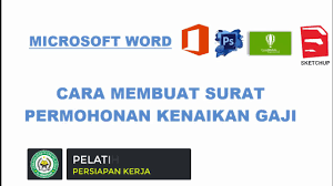 Saya harap permohonan ini dapat diterima menilik belum pernah ada kenaikan gaji selama masa mengabdi saya di pt haji permata. Surat Permohonan Kenaikan Gaji Youtube