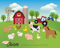 Buy 3 Get 30 Off Farm Animals Clipart Farm Clipart Farm Etsy In 2021 Animal Clipart Farm Animals Baby Farm Animals