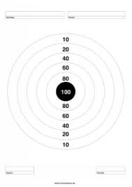 Zielscheiben 14x14cm ausdrucken kostenlos : Zielscheibe 100 Punkte Pdf Vorlage Zum Ausdrucken