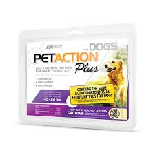Petaction Plus Flea And Tick Treatment For Large Dogs 3 Monthly Treatments Walmart Com Walmart Com