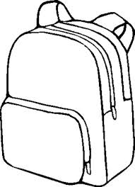 Backpack Coloring Page School Coloring Pages Back To School Art Welcome To School