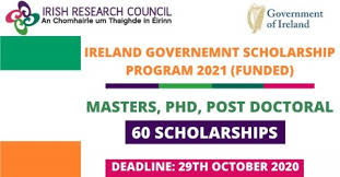 In this article, we are going to systematically outline the right way to apply for the postgraduate research scholarship for interested and qualified applicants. Ireland Governemnt Scholarship 2021 International Society Of Substance Use Professionals