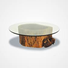 There is a range of tree trunk coffee tables for sale on 1stdibs. Hollow Trunk Coffee Table Round Glass Top Rotsen Furniture