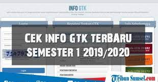Tutorial cek info gtk sim pkb tahun 2019/2020 link : Cek Info Gtk Versi 2019 1 1 Terbaru Semester 1 2019 2020 Smkn 2 Pinggir