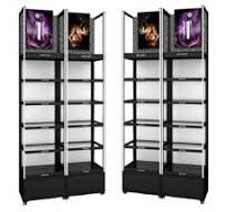 Cosmetic Display Cabinets, Shelves, Racks & Retail Wall ...