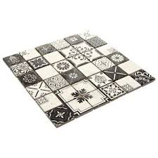Black And White Mosaic Tile Fireplace Pin On Fireplace
