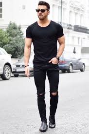 Shop our wide variety of products at the lowest online prices. Black Skinny Jeans With Black Leather Chelsea Boots Hot Weather Outfits For Men 2 Ideas Outfits Lookastic