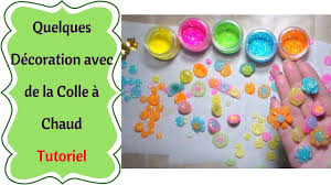 Colle pour pistolet à colle : Idees Creations Avec De La Colle A Chaud Tutoriel Youtube