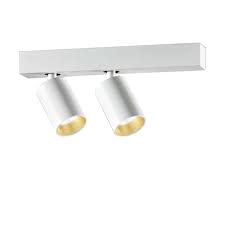 Ebay deckenstrahler mit zwei strahlern in schickem holz und weiß. Buro Schreibwaren Buromobel Led Deckenstrahler 2 Flammig Lampenschirme Weiss Deckenlampe Spots Strahler Leuchten Leuchtmittel Tmg Bi
