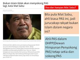 Mat sabu senior enam bulan dari aku di itm. Mat Sabu Elok Diam Dan Bekerja Gigih Pas Dalam Dari Meroyan Kerana Tidak Terpilih Sebagai Tim Presiden Albangi Di Kuching