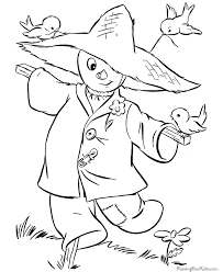 Halloween Scarecrow Coloring Pages 001 Fall Coloring Pages Thanksgiving Coloring Pages Halloween Coloring Pages