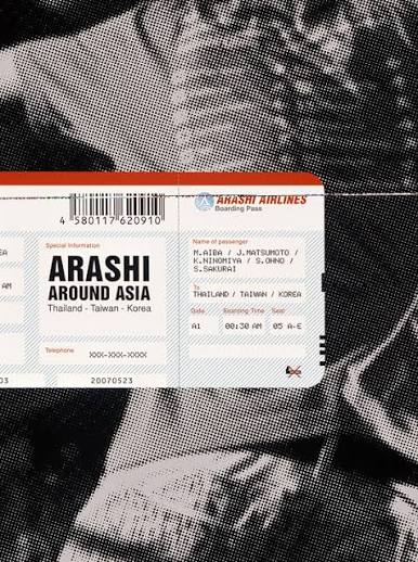 ARASHI AROUND ASIA Thailand-Taiwan-Korea