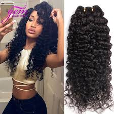 Malaysian Curly Hair 3pcs Lot Deep Wave Malaysian Virgin Hair Bundles 8 30 Inch Natural Black Vip Beauty Mala Curly Hair Styles Human Hair Lace Wigs Hair Waves