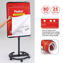 Foska New Item 80gsm Flip Chart Paper Pad