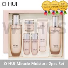 O HUI Miracle Moisture 2pcs Gift Set Skin Care Set Softer Emulsion OHUI |  eBay