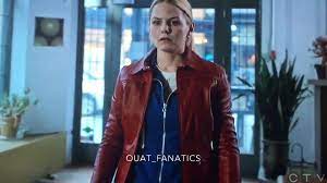 The Red Leather Jacket 5x20 Firebird Onceuponatime Captainswan Ouat Once Red Leather Jacket Leather Jacket Once Upon A Time