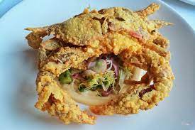 Maybe you would like to learn more about one of these? Deep Fried Soft Shell Crabs And Kingfishers Pizza