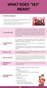 Maybe you would like to learn more about one of these? 143 Meaning What Does 143 Mean 7esl