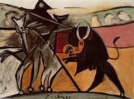Pablo, diego, josé, francisco de paula, juan nepomuceno, maría de los remedios, crispiniano de la santísima trinidad, von denen lediglich pablo (eine. Pablo Picasso Stierkampf Pablo Picasso Kunst Picasso Picasso