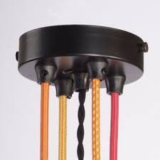 Tuto Diy Montage D Une Suspension Multiple Pavillons Multi Trous Rosace Luminaire Ceramique Cafe Diy Luminaire
