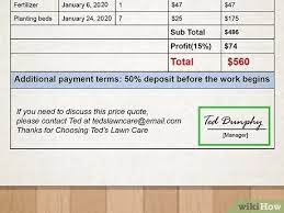 Even if you're unsure how to write a professional estimate, if you follow the advice above you'll be well on your way to creating better estimates and landing more business. 5 Ways To Write An Estimate Wikihow