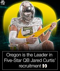 Oregon is the leader for No. 1 2026 QB Jared Curtis 👀🦆 Thoughts?⬇️