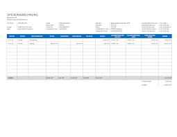 Liegen diese grundvoraussetzungen vor, kann der arbeitgeber übernachtungskosten steuerfrei erstatten, soweit diese kosten für die berufliche tätigkeit des arbeitnehmers notwendig sind. Spesenabrechnung Vorlage Excel Muster Vorlage Ch