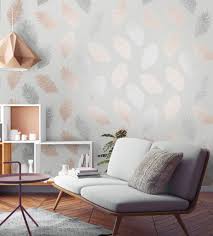 Just what i was looking for perfect!!! Holden Decor Astonia Feather Rose Gold 75890 Wallpaper