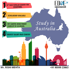 Benefits Of Studying In Australia It Is 3rd Most Popular International Destination In The World For Studying Its Ed Overseas Education Education Scholarships