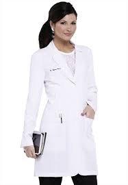 Greys Anatomy Soft Stretch Lab Coat W Tablet Pocket Onluk Saglik