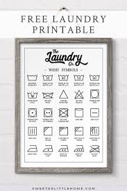 Black And White Laundry Room Signs Sweeterlittlehome Com Nbspsweeterlittlehome Resources And Information Laundry Symbols Laundry Symbols Printable Washing Symbols