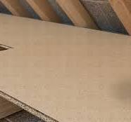 Natural Chipboard Loft panel (L)1.22m (W)0.33m (T)18mm ...
