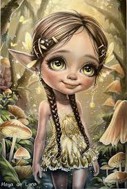 Free forest fairy coloring page available