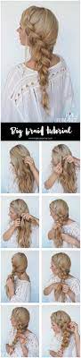 Best Hair Braiding Tutorials Big Braid Instant Mermaid Hair Tutorial Easy Step By Braided Hairstyles Tutorials Mermaid Hair Tutorials Hair Tutorials Easy