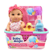 Bedtime routines can be a challenge, so let calming baby bath help make it a magical experience. Baby Magic Bath Caddy 7 Piece Play Set W Toy Baby Doll Scented Walmart Com Walmart Com