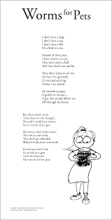 Worms For Pets Children S Poem Childrens Poems Childrens Poetry Poetry For Kids