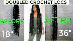 Diy Customized Faux Locs Double The Length Of Your Crochet Locs Ft Shopbeautydepot