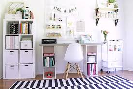 This is why a particular storage for these things is a must. Craft Room Pretty Providence