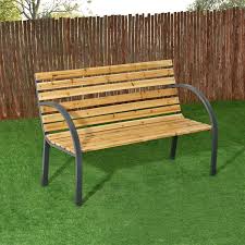 Gartenmobel Gartenbank 2 Sitzer Holzbank Parkbank Metall Sitzbank Bank Artlife Ebay Modena Outdoor Decor Outdoor