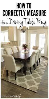 best kid friendly dining table rugs